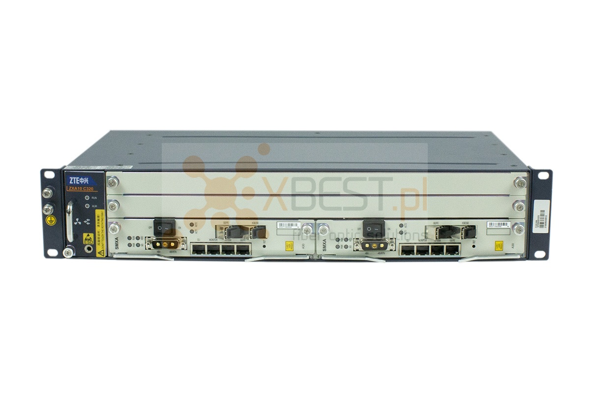 ZTE OLT GPON C320 Set with 8x/16xGPON (SFP B+/C+/C++)