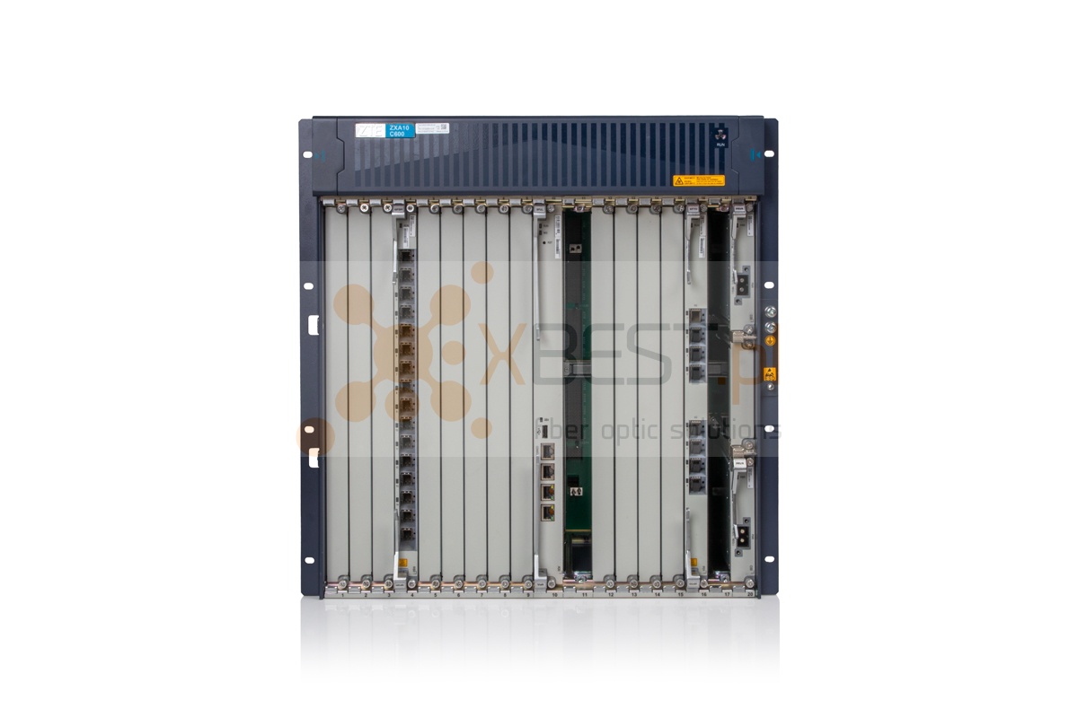 ZTE OLT GPON C600 Set with 16xGPON (SFP B+/C+/C++)