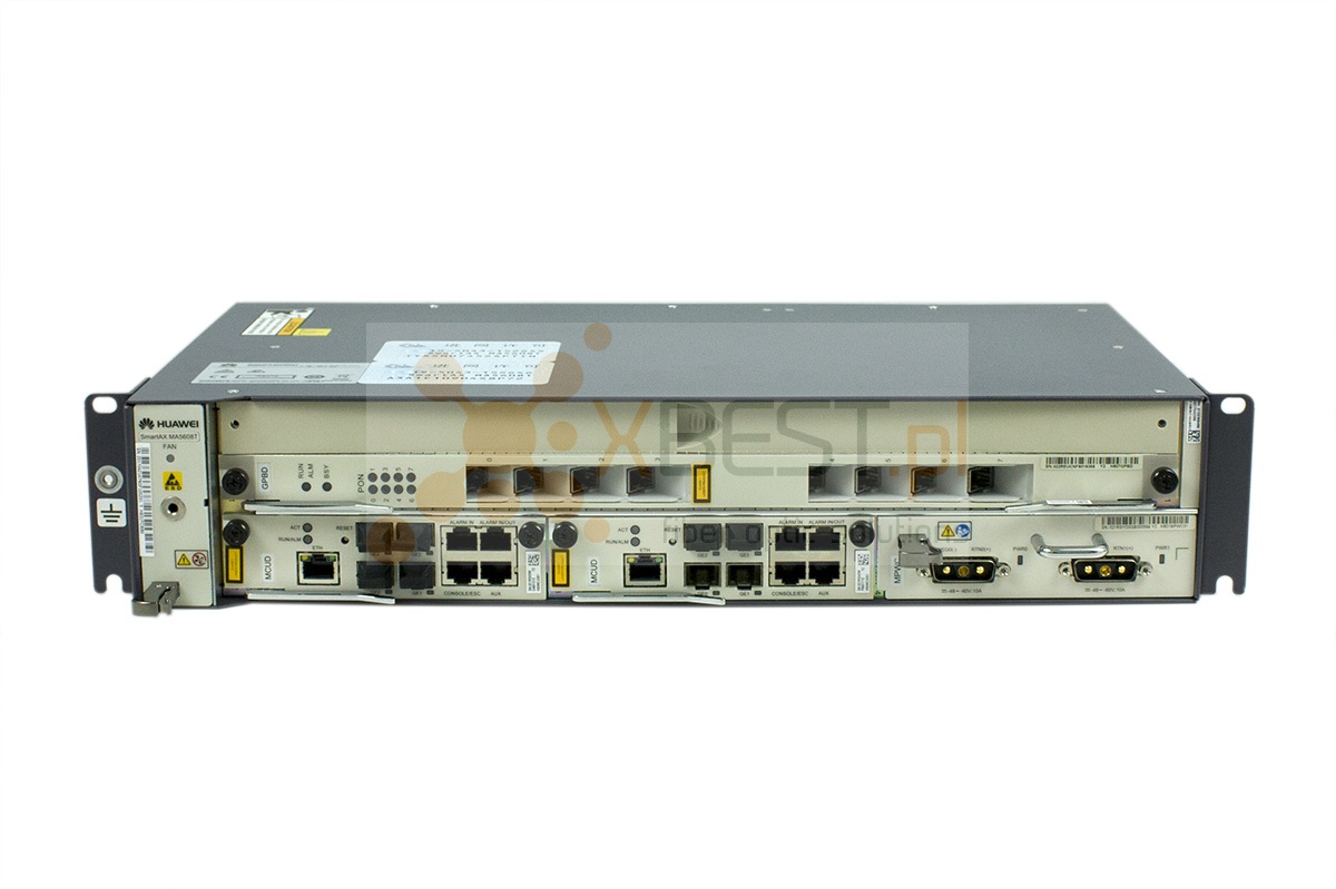 Huawei OLT GPON MA5608T Set with 8x/16xGPON (SFP B+/C+/C++)