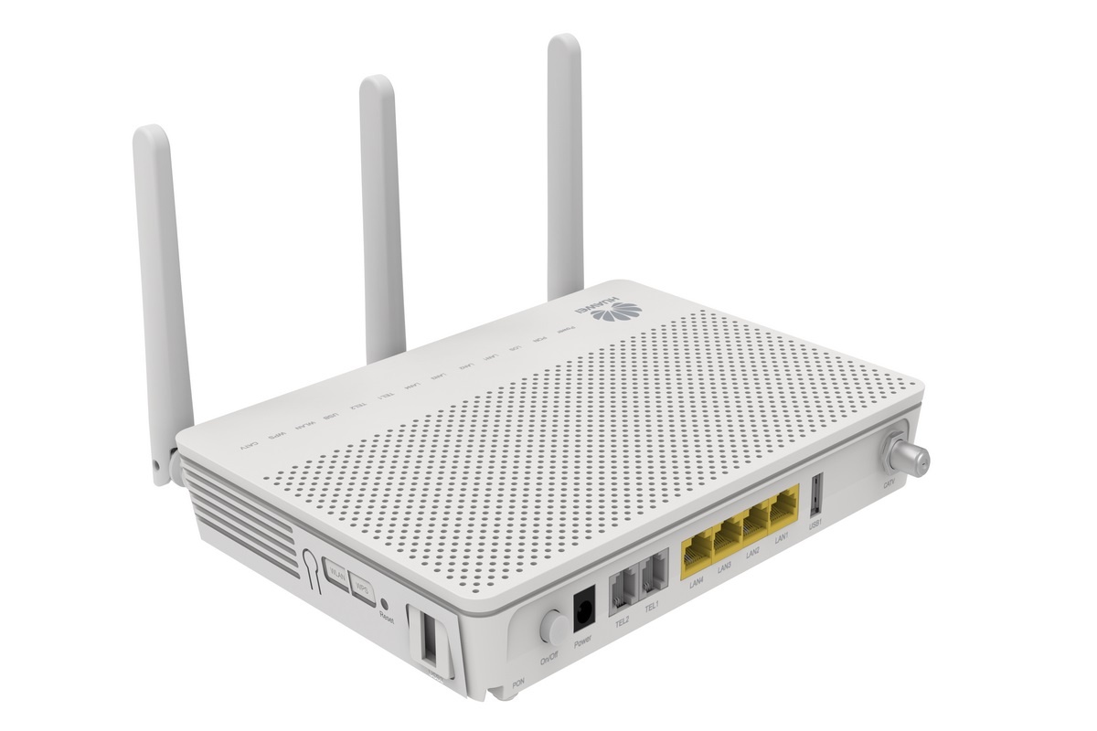 Huawei ONT GPON EG8247Q (4xGE, 2xFX, 1xCATV, WiFi-ac, 2xUSB, 1xGPON) (SC/APC)