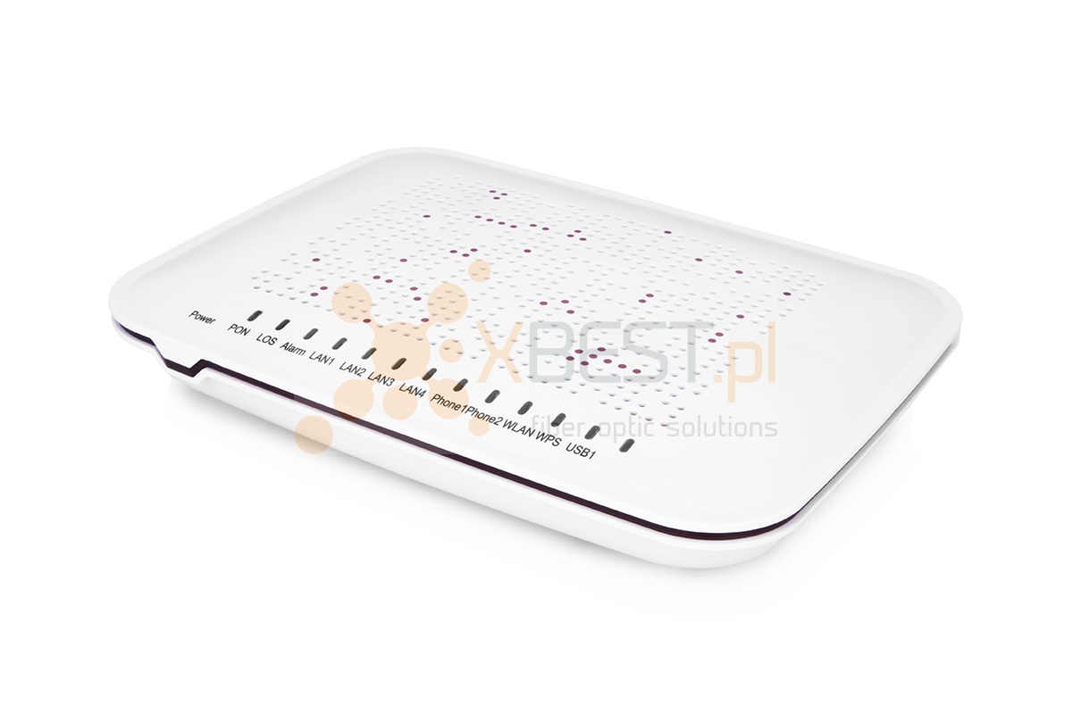 ZTE ONT GPON F627 (4xFE, 2xFX, 1xGPON, WiFi-n, 1xUSB) (SC/UPC)