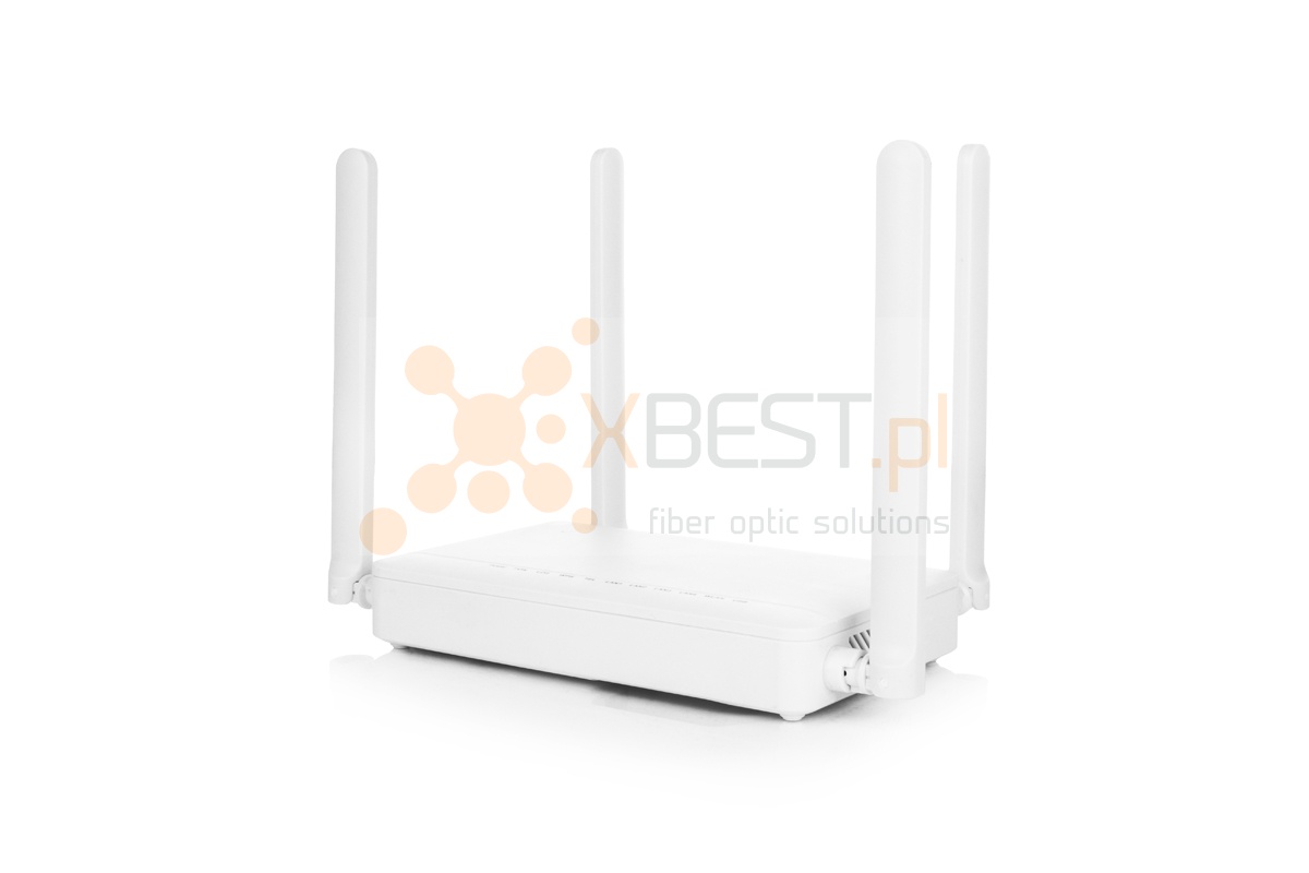 ZTE ONT GPON F670L (4×GE, 1×FX, WiFi-ac, 1×GPON, 1xUSB) (SC/UPC) (4xANTENA)