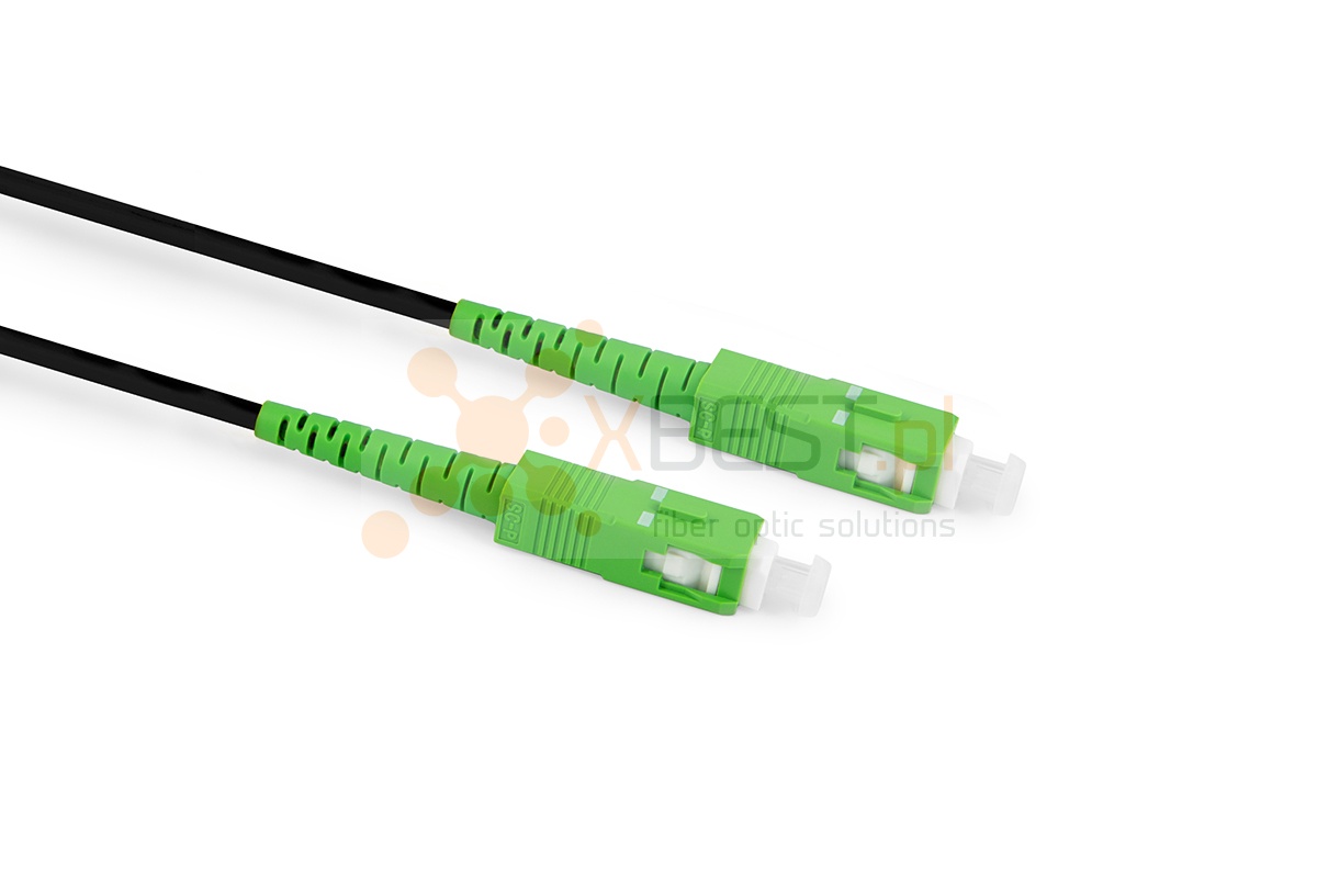 Patchcord OPTIX AirFlow DROP S-QOTKSdD GOLD SC/APC-SC/APC G.657A2 SIMPLEX 130M