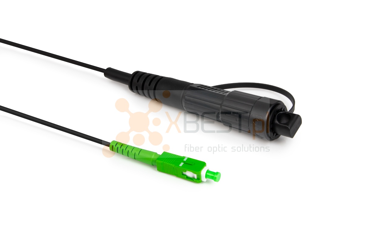 OPTIX AirFlow DROP S-QOTKSdD GOLD SM G657A2 1J, Huawei Mini SC/APC (IP67 HMSCA) - SC/APC, 2M