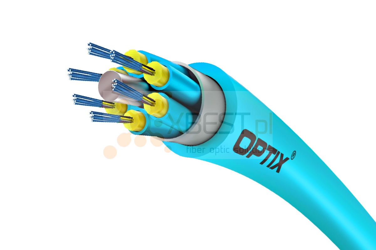 OPTIX cable Breakout W-NNOTKSd 144x50/125 (12x12) ITU-T OM3 1.5kN
