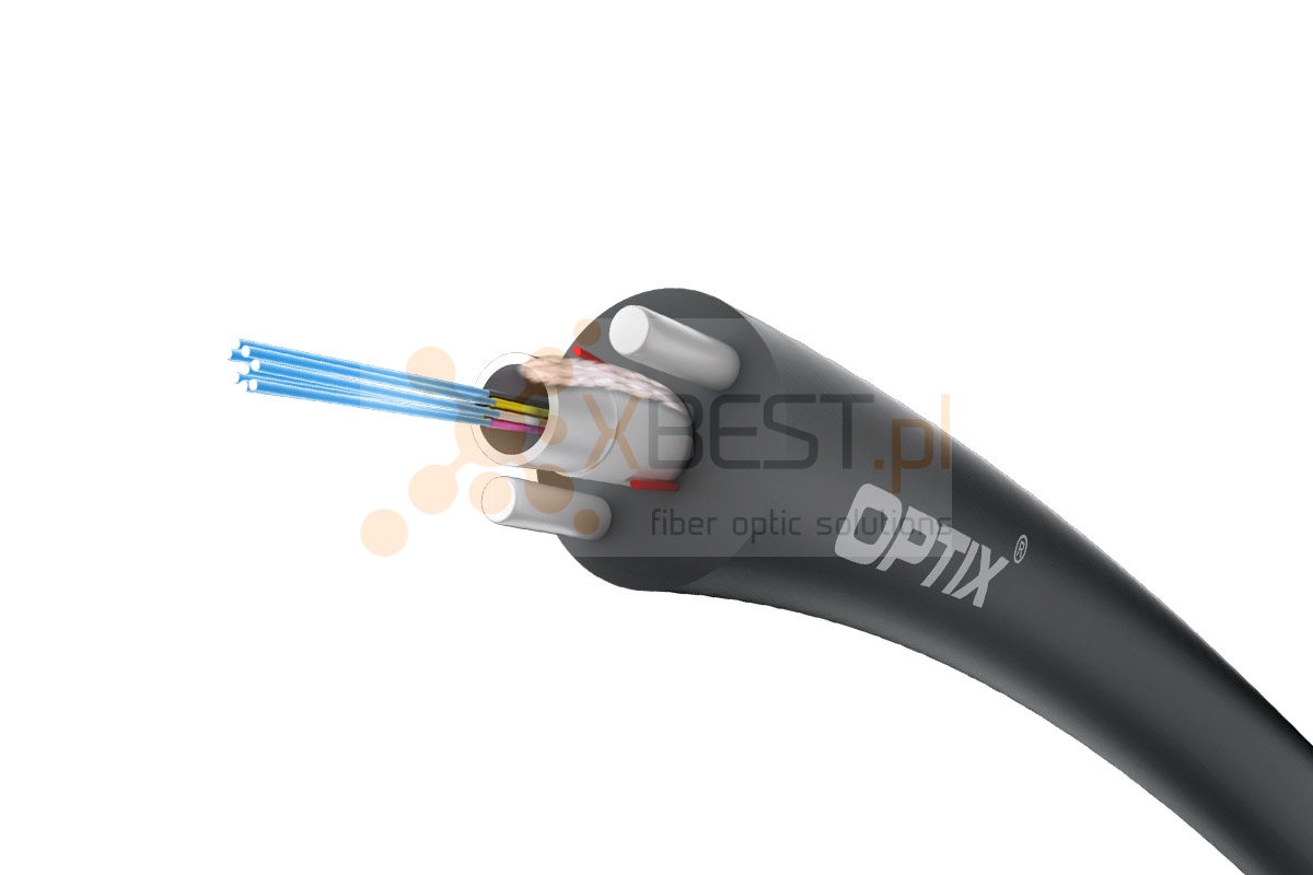 OPTIX cable FRP Z-XOTKtcd UC501 12x50/125 OM4 1.2kN (SPAN 35m)