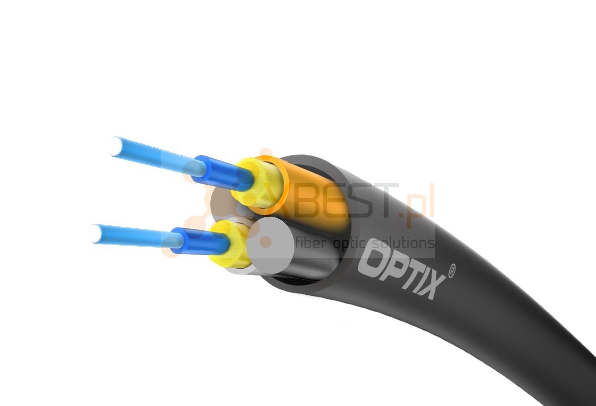 OPTIX cable FTTA ZW-NOTKSd OSFC101 1x9/125 ITU-T G.657A2 0.4kN
