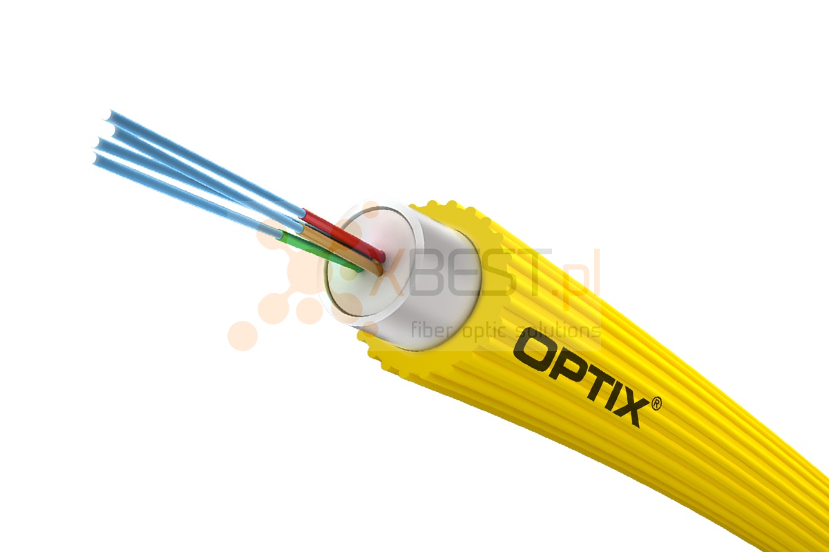 OPTIX cable Micro EPFU ZW-XOTKtcd OMUC102 4x9/125 ITU-T G.657A2 50N