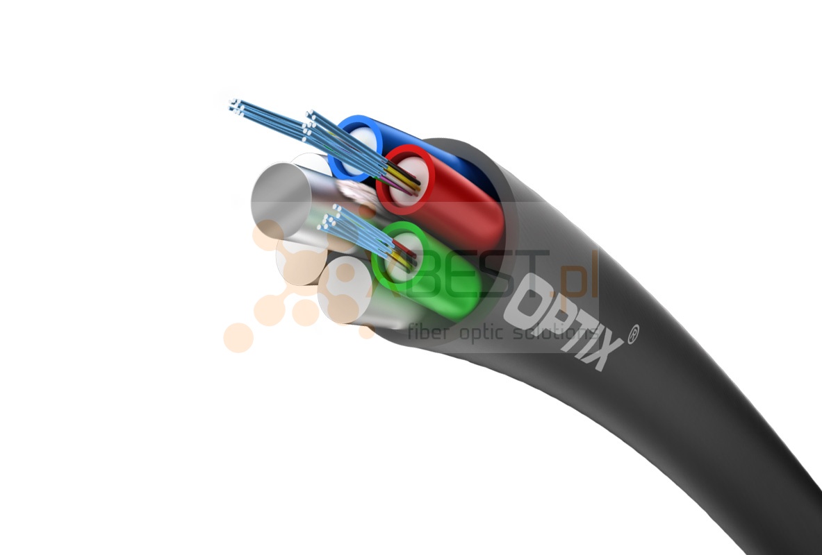 OPTIX cable Micro Z-XOTKtmd OMMC101 72x9/125 6T12F ITU-T G.652D 0.65kN