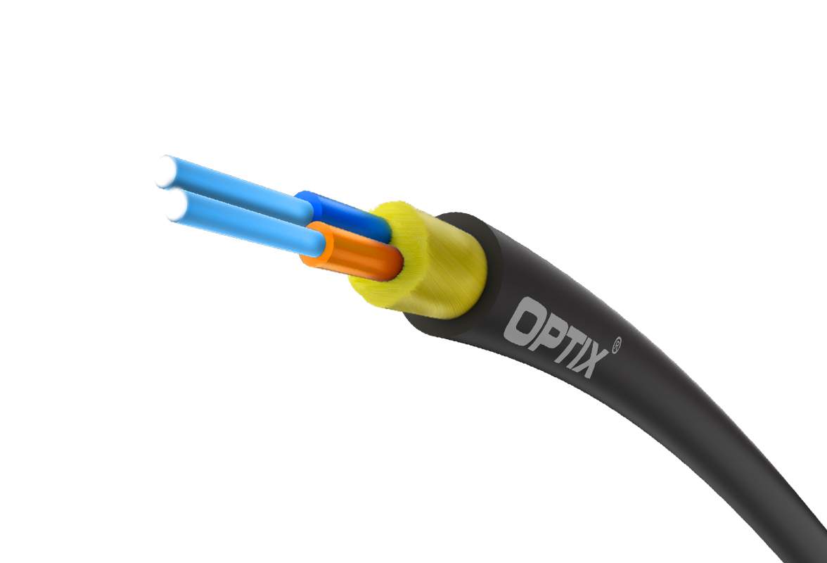 OPTIX cable AirMax S-NOTKSdD CC602 2x9/125 ITU-T G.657A2 600N - 1000m BOX
