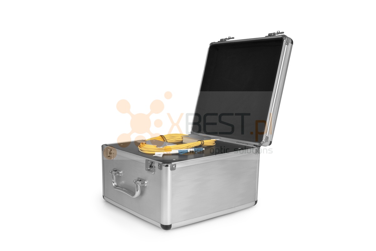 OTDR Test track BOX, 2x9/125um, 10km, LC/UPC-LC/UPC