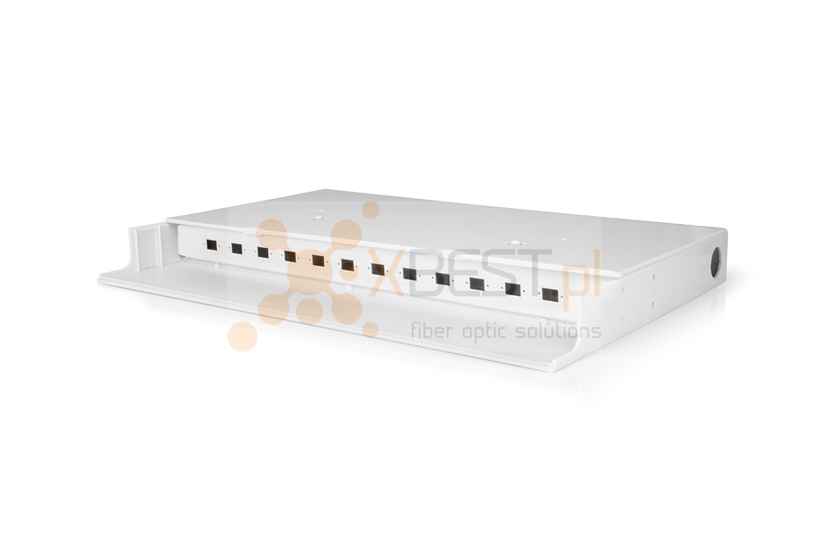 Patch Panel Tracom 19" 1U, 12x SC Simplex (2xP3024) 