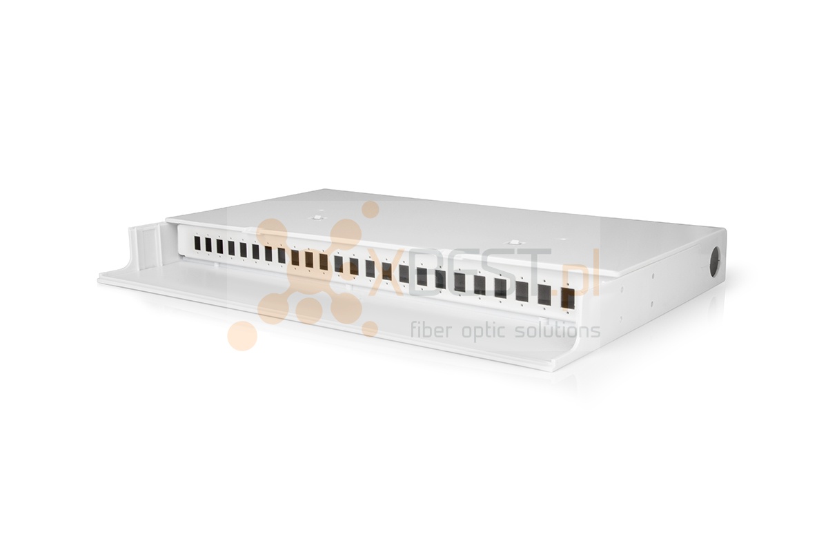Patch Panel Tracom 19" 1U, 24x SC Simplex (2xP3024)