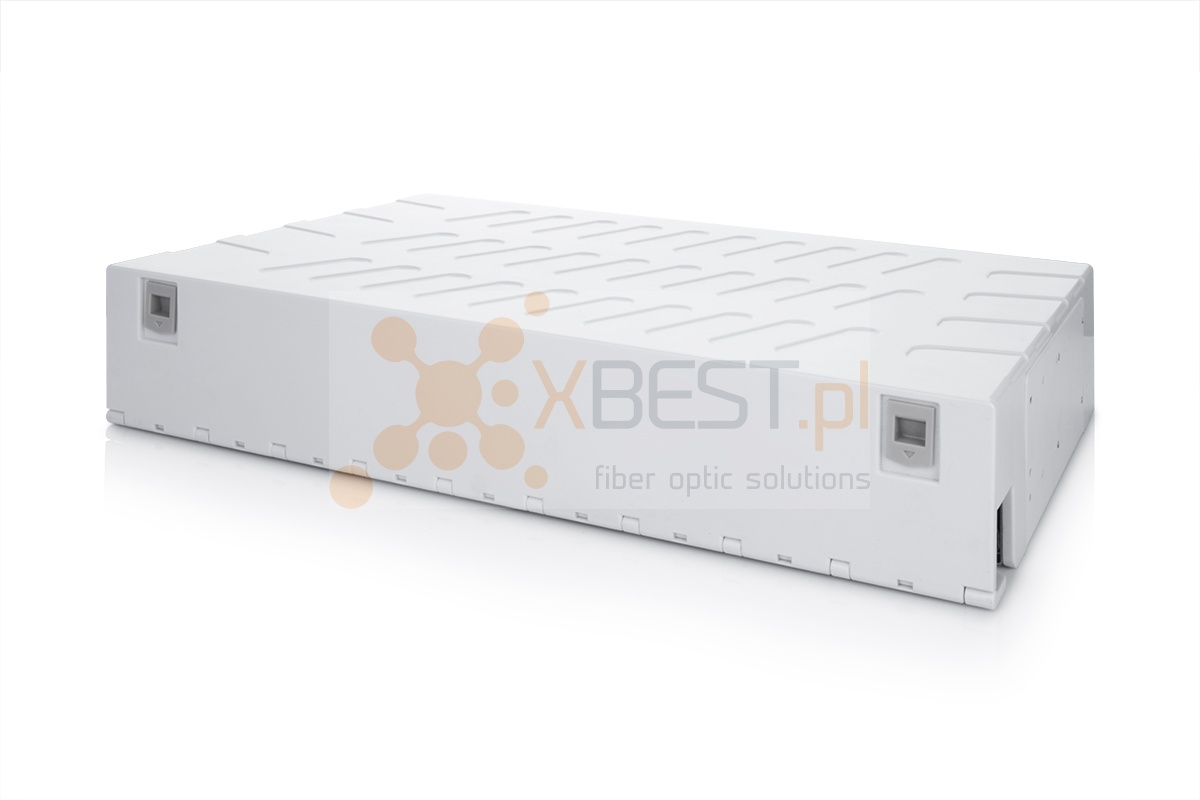 Patch Panel Tracom SLIDE (ABS, UV protection), 19" 2U (4xP3024) 