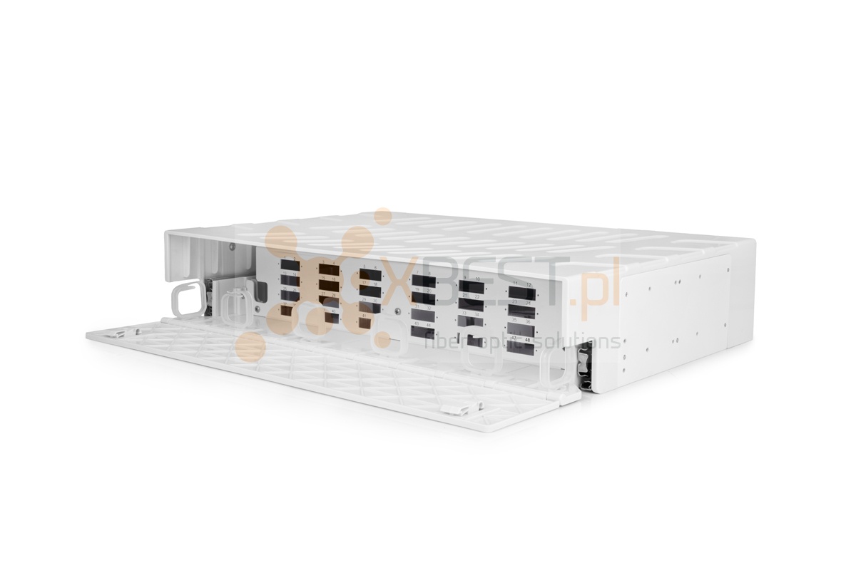 Patch Panel Tracom SLIDE 19" 2U, 24x SC Duplex (4xP3024)