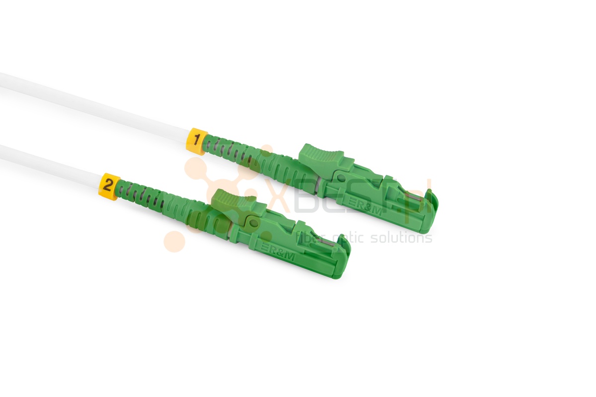 Patchcord ConnLink GOLD LSH/APC-LSH/APC G.657A2 SIMPLEX 3M 3.0mm WHITE LSZH