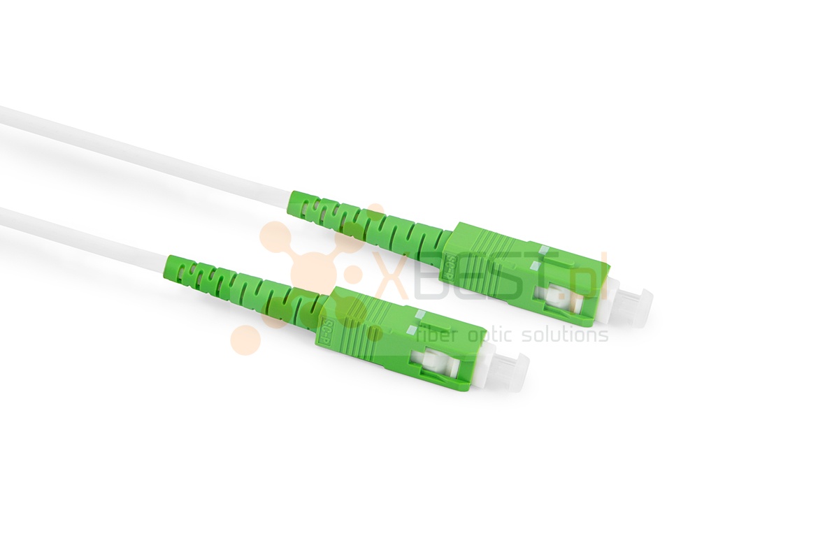 Patchcord OPTIX Mini LSZH W-NOTKSdD GOLD SC/APC-SC/APC, SM G657B3, SIMPLEX 30M