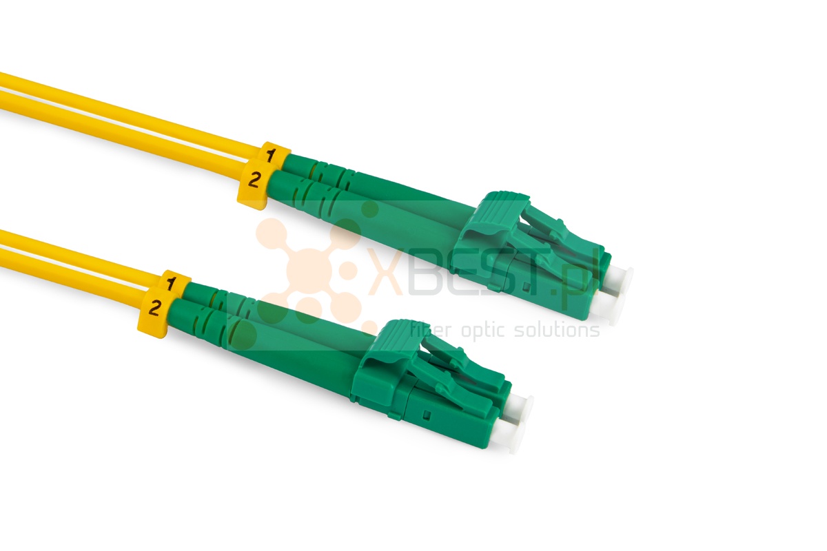 Patchcord ConnLink SILVER LC/APC-LC/APC G.652D DUPLEX 7M 3.0mm YELLOW LSZH