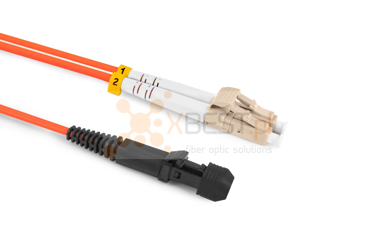 Patchcord OPTO LC/UPC-MTRJ(F), MM 50/125 (OM2), DUPLEX, 1M