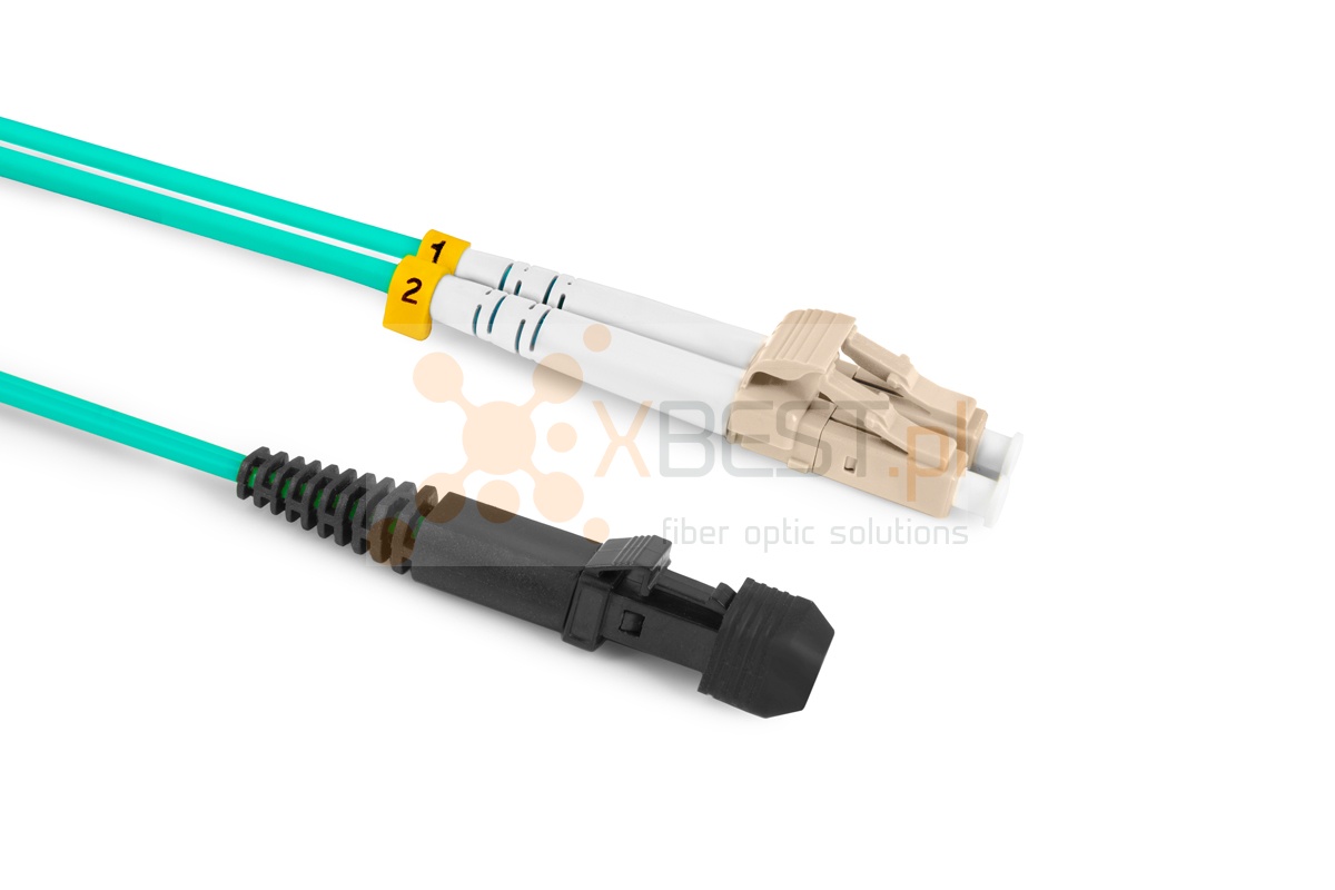 Patchcord OPTO LC/UPC-MTRJ(F), MM 50/125 (OM3), DUPLEX, 2M