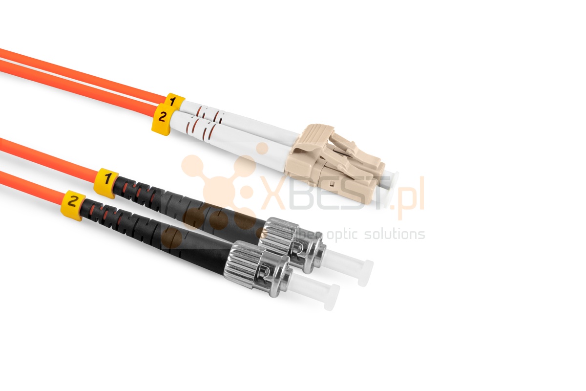 Patchcord OPTO LC/UPC-ST/UPC, MM 50/125 (OM2), DUPLEX, 5M