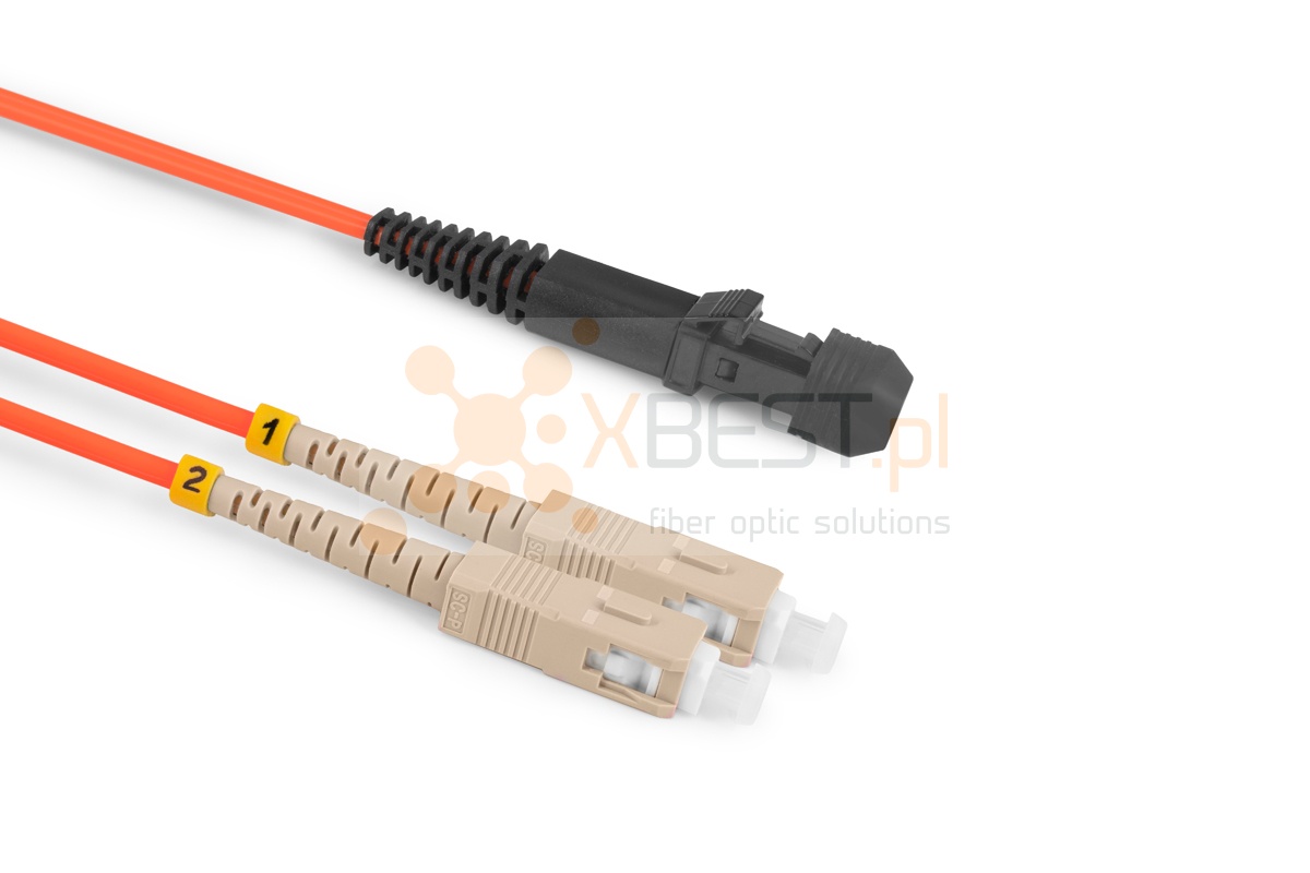 Patchcord OPTO MTRJ(F)-SC/UPC, MM 50/125 (OM2), DUPLEX, 0.5M