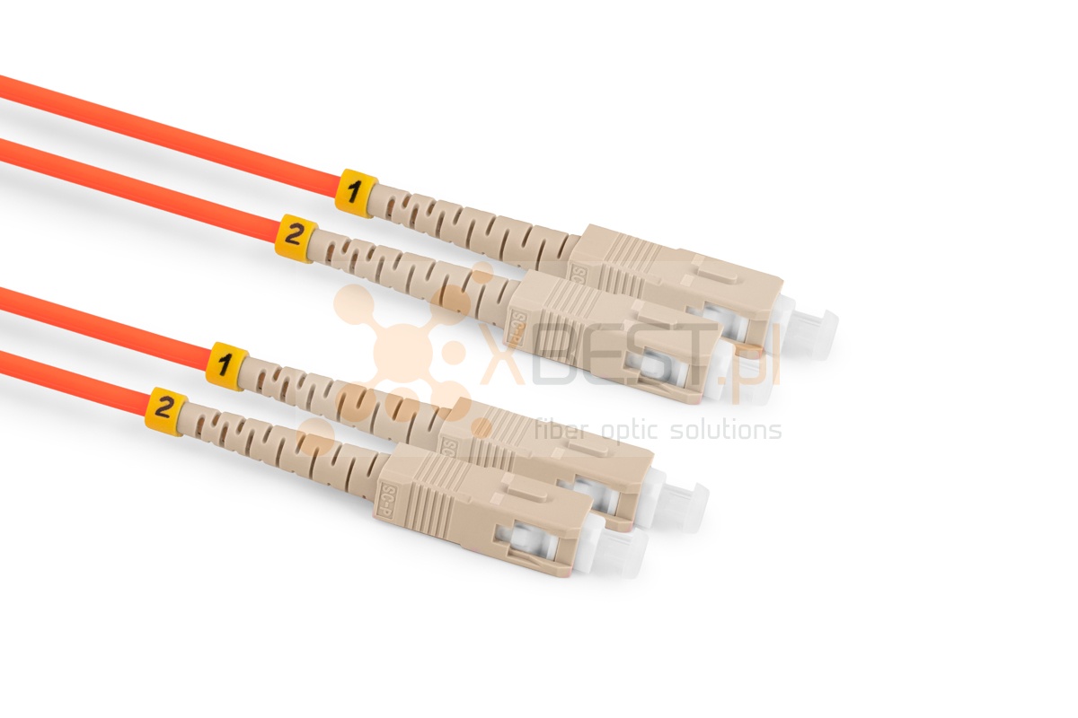 Patchcord OPTO SC/UPC-SC/UPC, MM 62.5/125 (OM1), DUPLEX, 3M