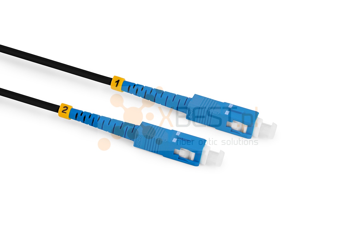 Armoured patchcord ConnLink GOLD PE 3mm Outdoor SC/UPC-SC/UPC, SM G657A2, 2J, 20M