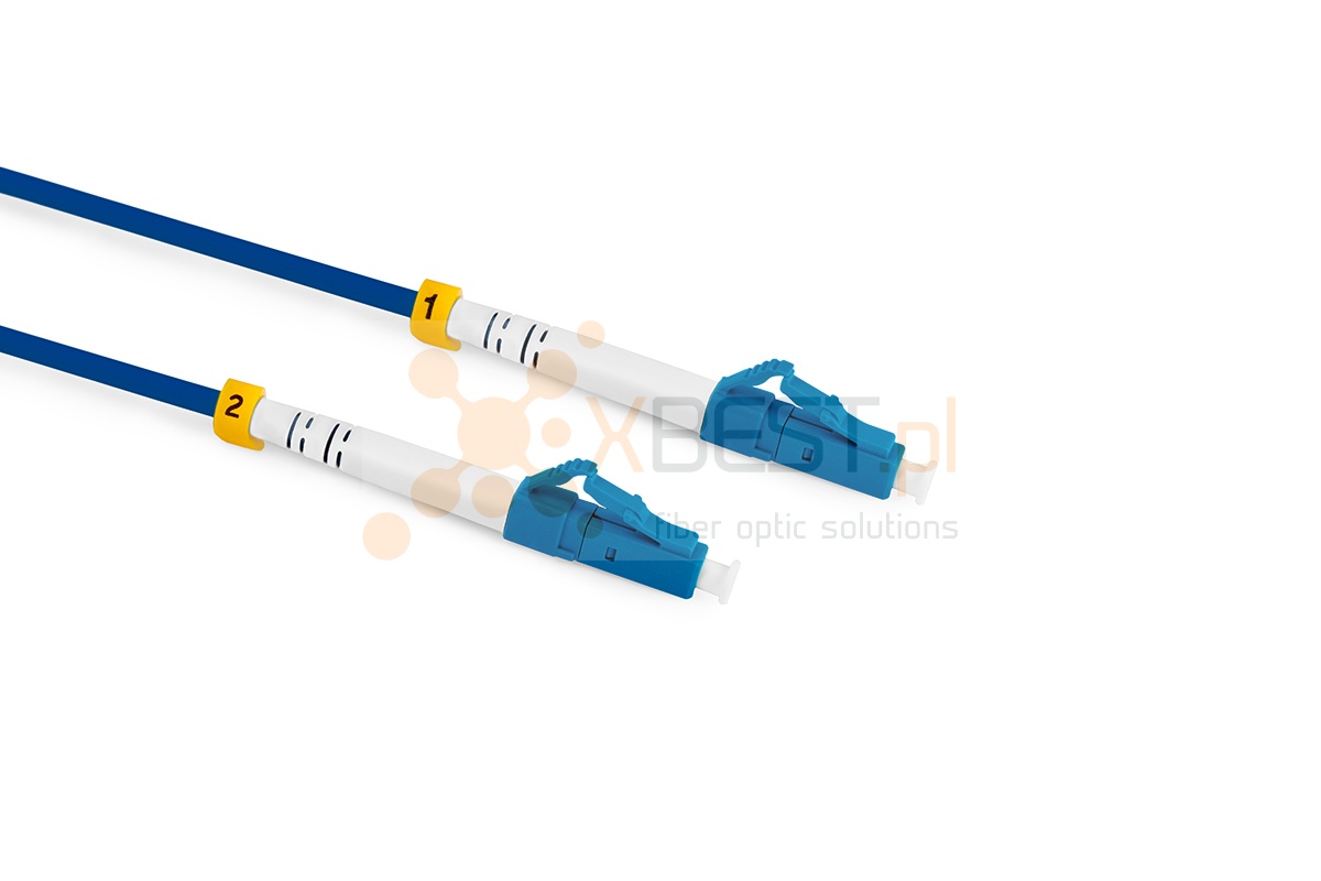 Patchcord ConnLink SILVER ARMOURED LC/UPC-LC/UPC G.657A2 SIMPLEX 1m 3.0mm BLUE LSZH Eca