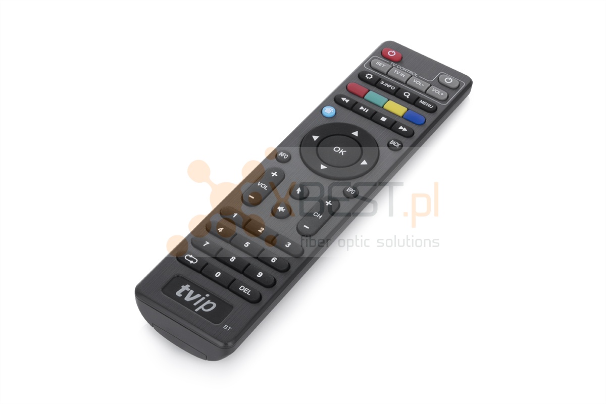 Remote control for IPTV STB TVIP S-Box decoder Gen1 (IR+BT)