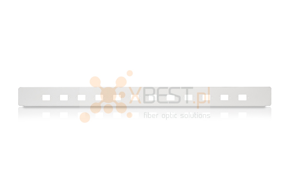 Płyta czołowa 12x SC Simplex (metal) do Patch Panel Tracom 19" 1U