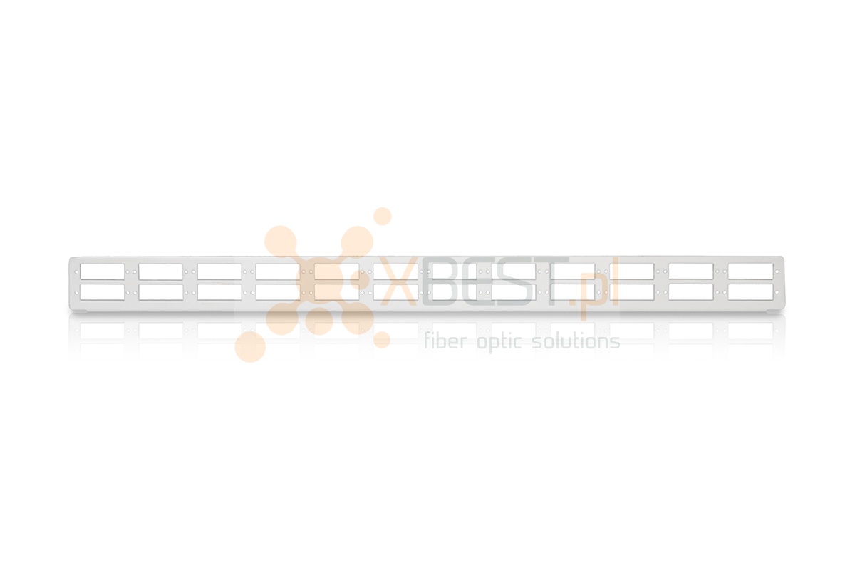 Płyta czołowa 24x SC Duplex (metal) do Patch Panel Tracom 19" 1U