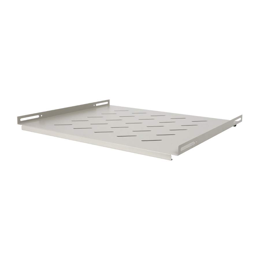 19" 1U RACK cabinet shelf 420 mm, grey