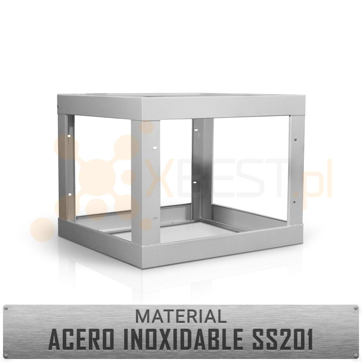 Pedestal for TOC Tycon cabinets PED-TOC-0600/0700/0820-SS201