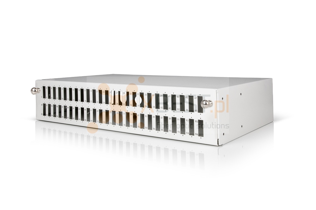 Przełącznica światłowodowa Tracom SLIDE 19", 48x SC Duplex, 2U (4xP3024)