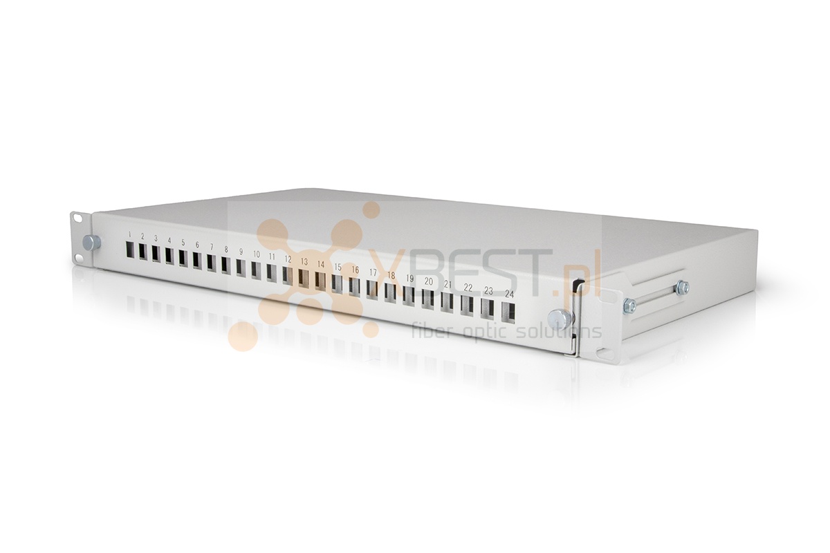 Przełącznica światłowodowa Tracom CX PSW SLIDE 24x SC SLX 1U