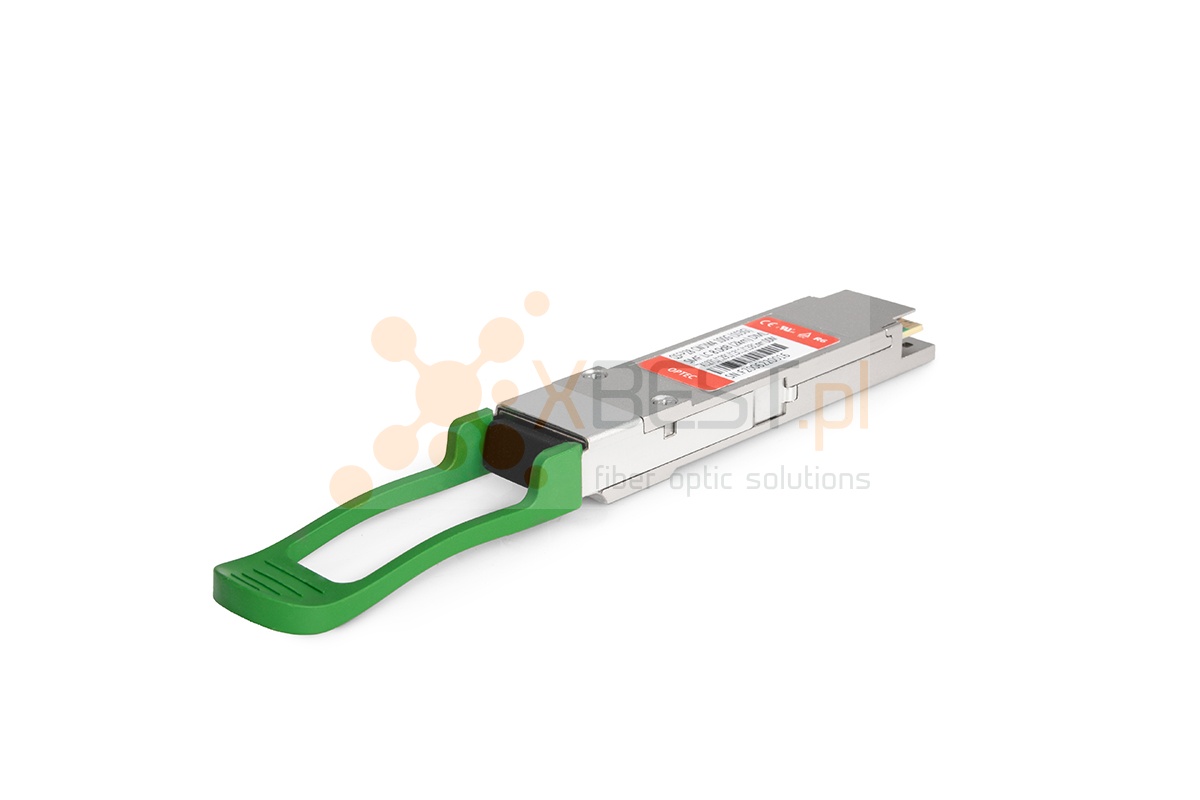 QSFP28 OPTEC, 100G, SM LC, 2km, TX1271/1291/1311/1331nm, DML, DDM (QSFP28-100GBASE-CWDM4)