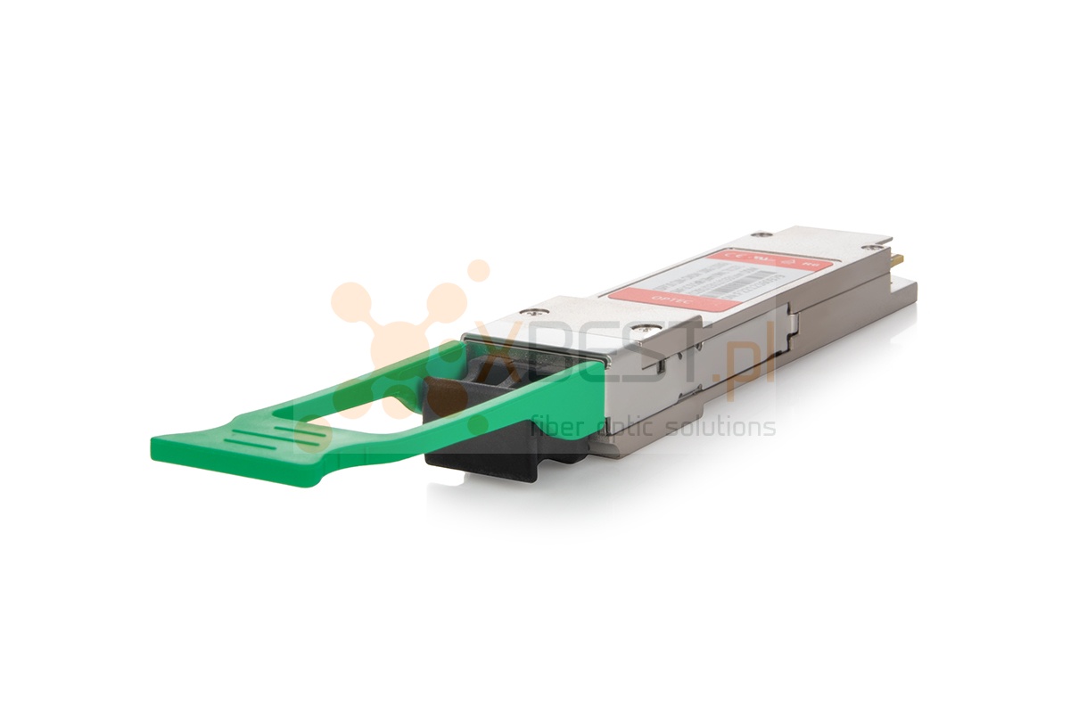 QSFP28 OPTEC, 100G, SM LC, 5.0dB (2km), TX1271/1291/1311/1331, DML, DDM (QSFP28-100GBASE-CLR4)