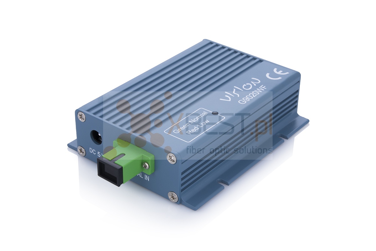 Receiver Vision G9020WF 54-56nm SC/APC RF AGC -3/-12dBm PON Filter (31/49nm isolation)