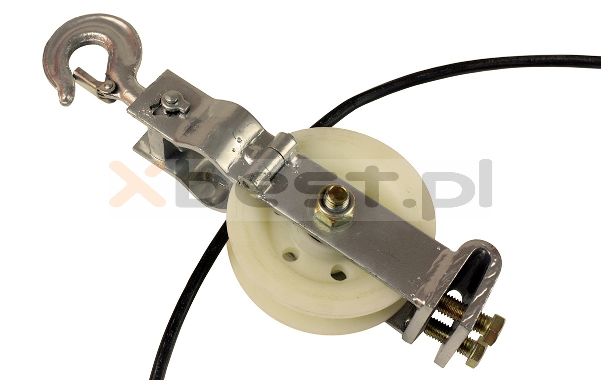 Rolka do rozwieszania kabli, nylon (120x35mm)