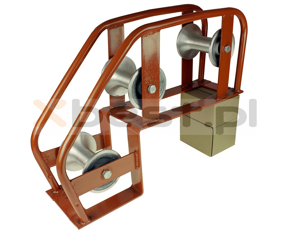 Rolka kablowa schodkowa, doziemna, aluminium