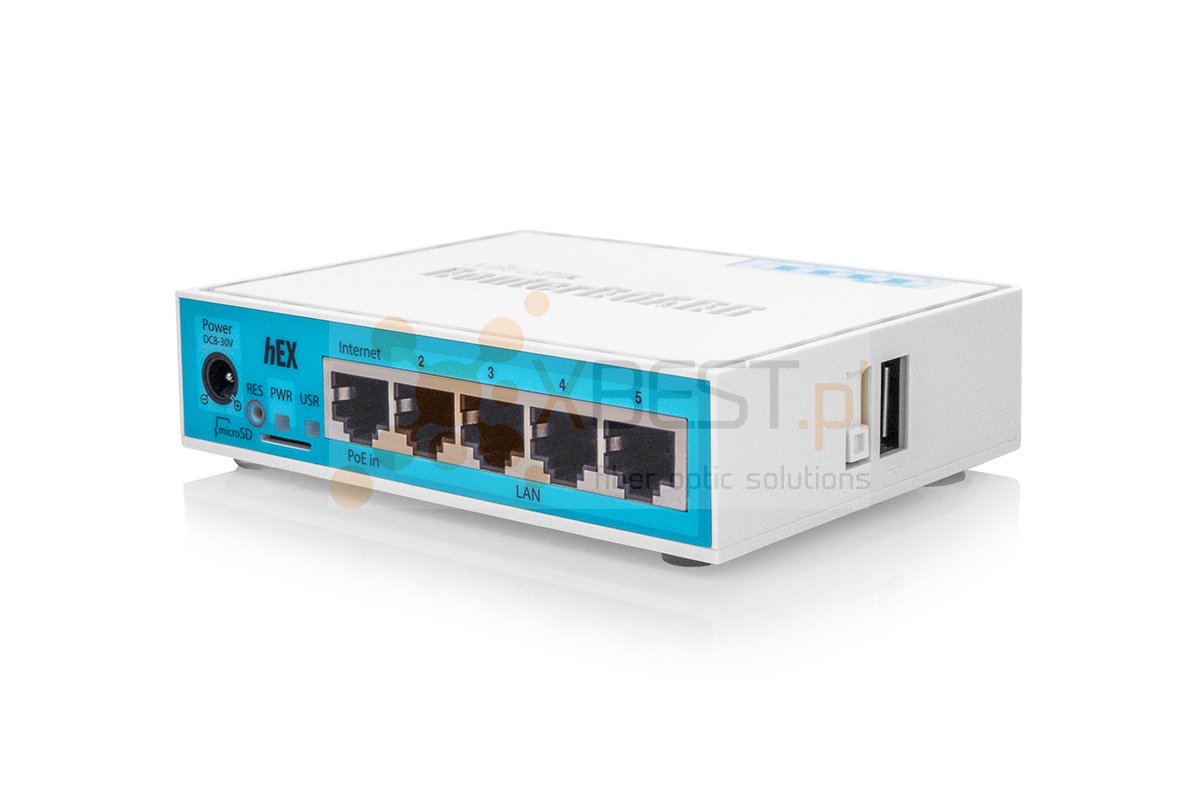 MikroTik RouterBoard RB750Gr3 hEX, 5xGE ports