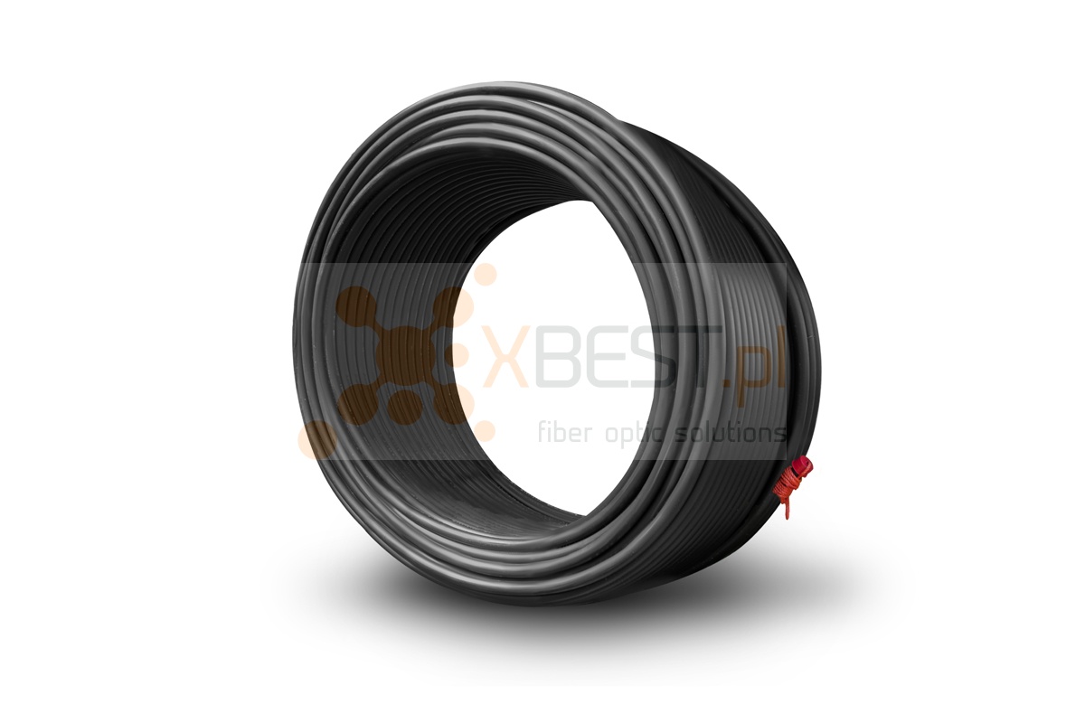 Rura RHDPE 25 x 2,0 mm czarna z pilotem