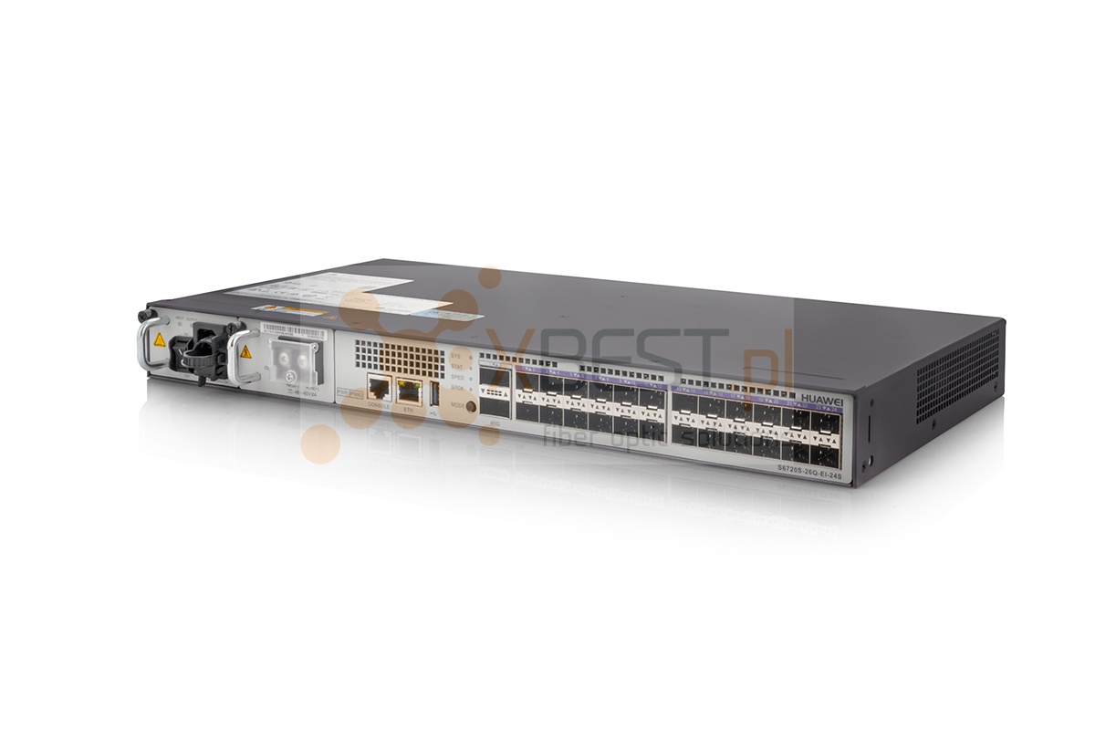 Huawei S6720S-26Q-EI-24S 24xSFP+ 2xQSFP+ ports, Layer 3 Switch