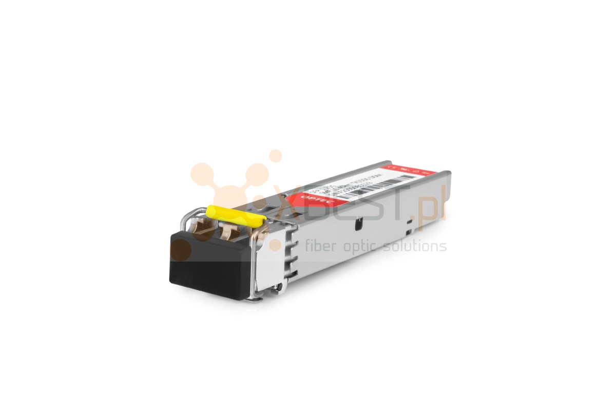 SFP Dual OPTEC, 1.25G, SM LC, 22dB (40km), TX1550, DDM (GLC-ZX-SM)