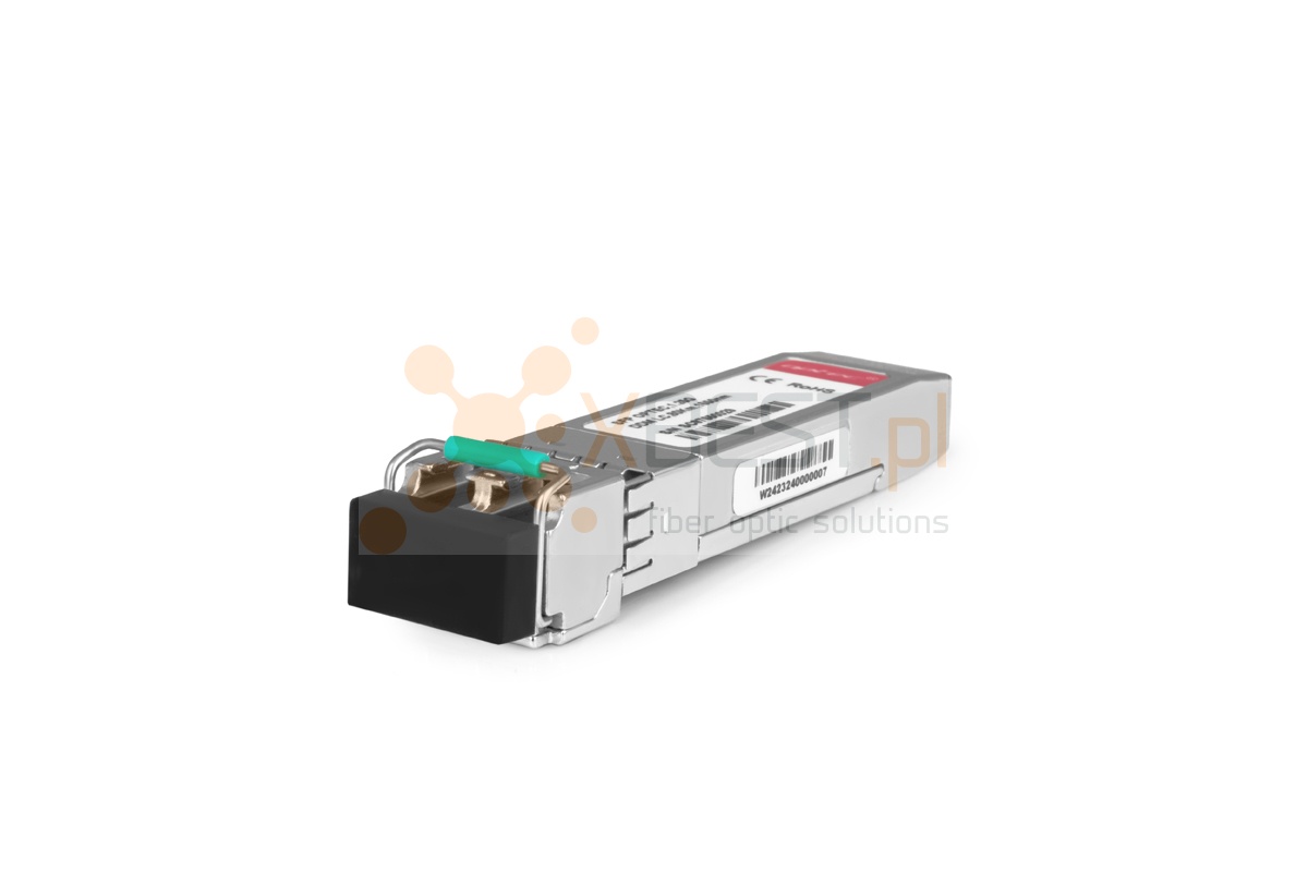 SFP Dual OPTEC, 1.25G, SM LC, 24dB (80km), TX1550, DDM (GLC-ZX-SM) 