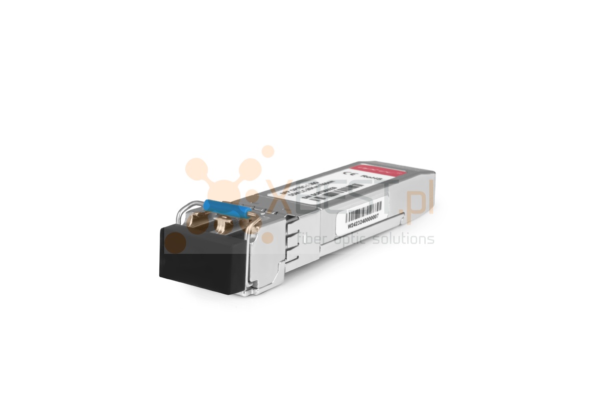 SFP Dual OPTEC, 155M, MM LC, 2km, TX1310, Industrial (-40 to +70)
