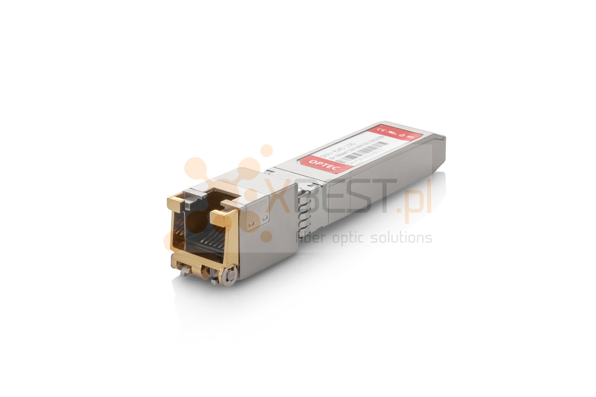 SFP+ RJ45 OPTEC 10G 80m (10M/100M/1G/2.5G/5G/10G)