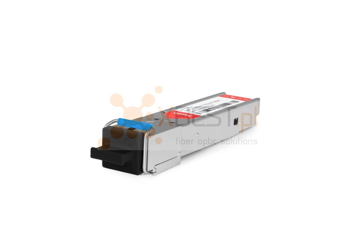 SFP WDM OPTEC, 1.25G, MM SC, 7dB (550m), TX1310/RX1550, DDM