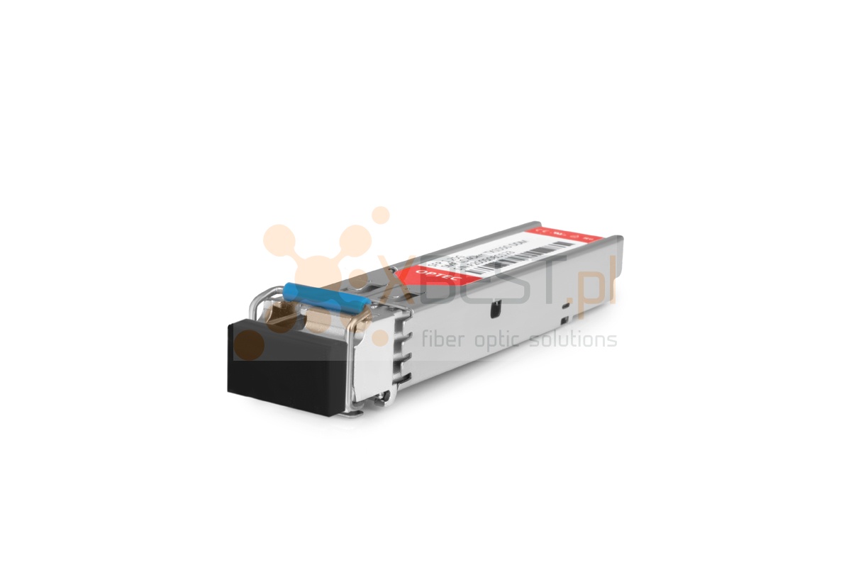 SFP WDM OPTEC, 1.25G, SM LC, 16dB (20km), TX1310/RX1550, DDM (GLC BX-U)